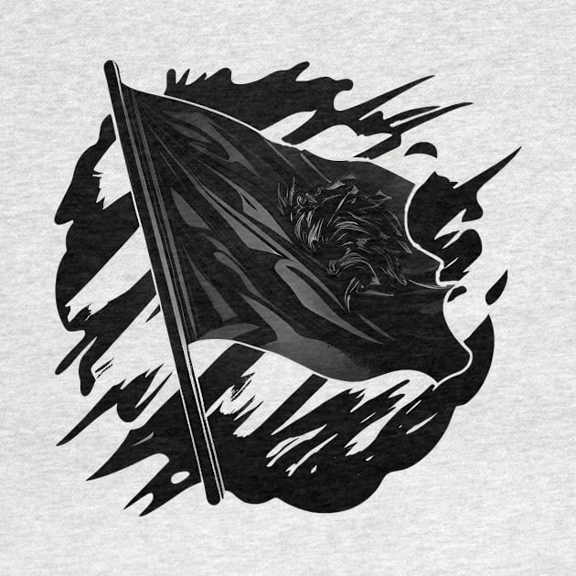 Black Flag of Anarchy by Ink Fist Design